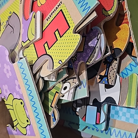 Melissa & Doug abc animals giant floor puzzle - Picture 5 of 5